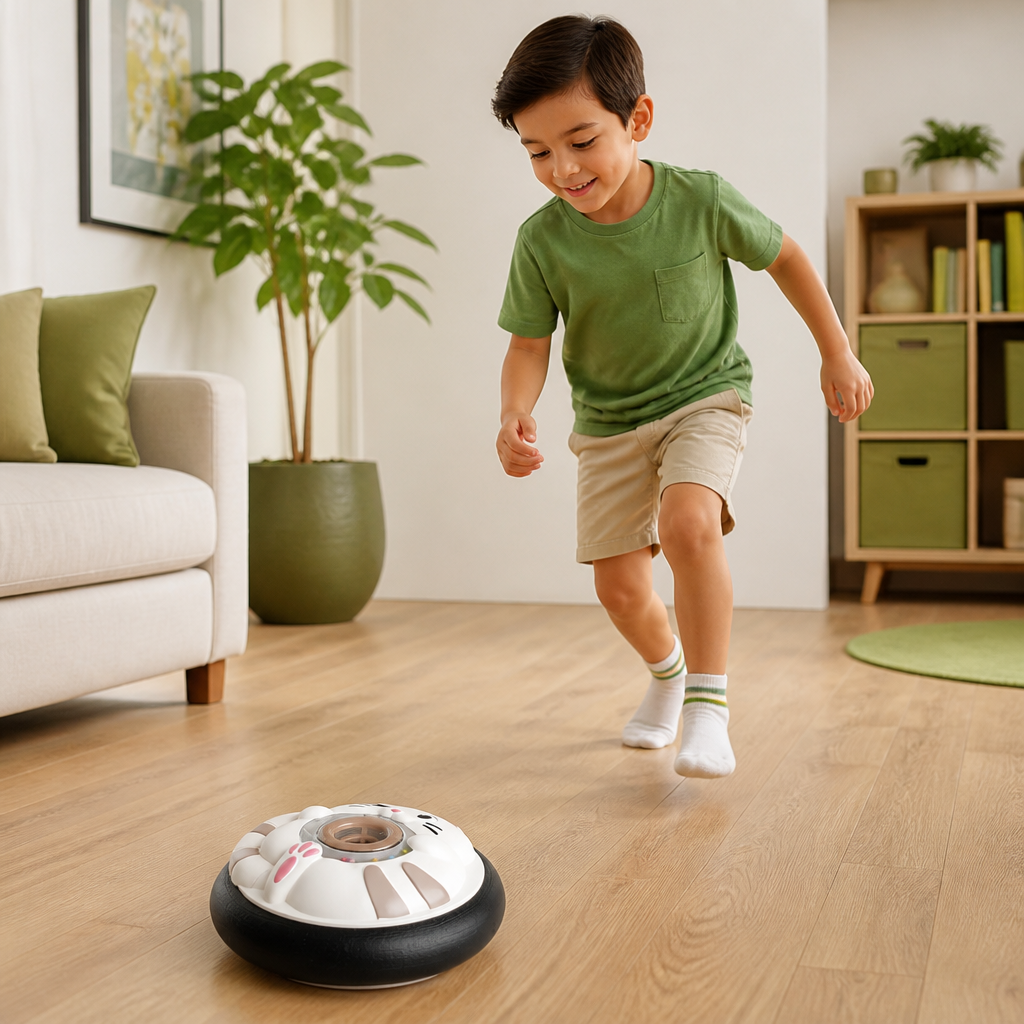 Fútbol De Aire Flotante Adorable Con Suave Acolchado De Espuma