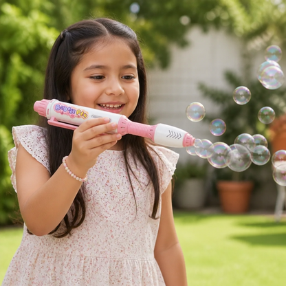 Lanzador De Burbujas Mágico – Varita Automática De Burbujas De Jabón Para Niños