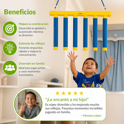 Juego De Reacción Infantil Con Palitos Que Caen