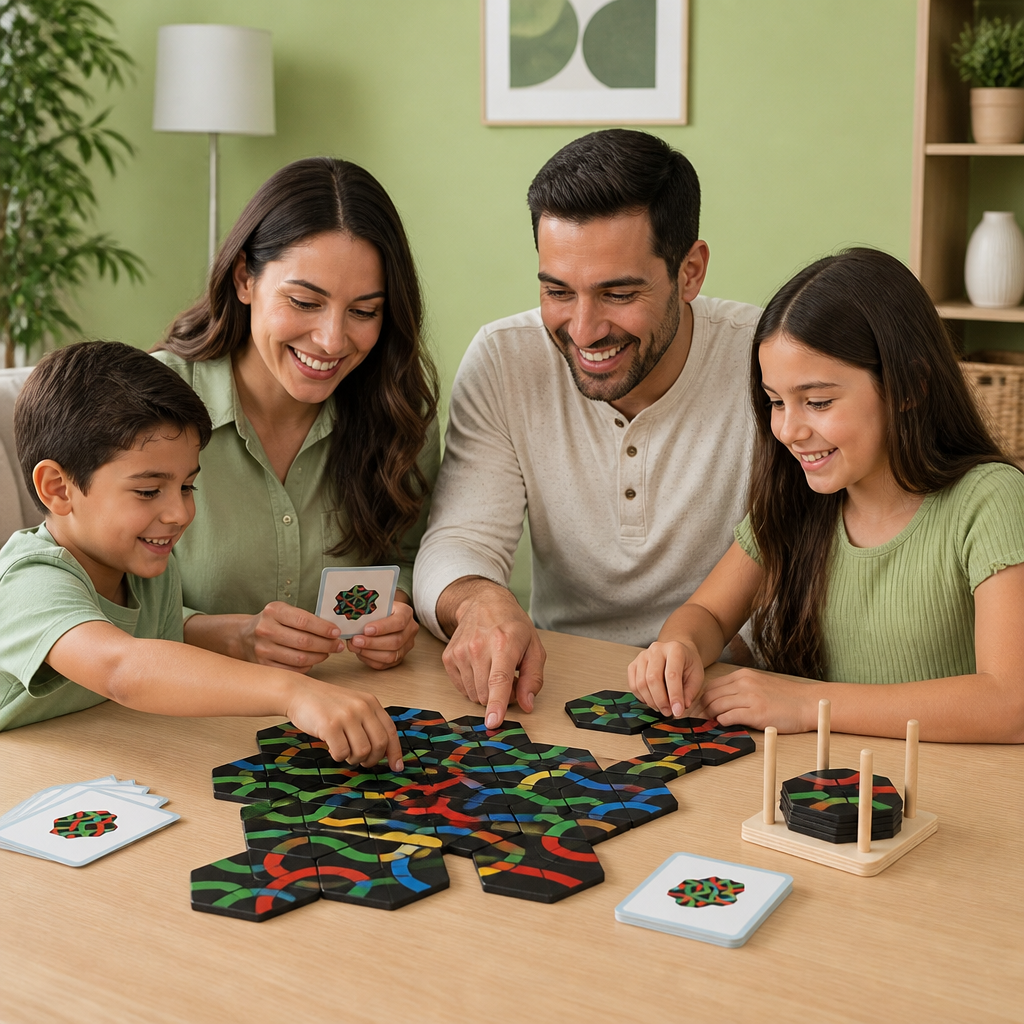 PfadPuzzle – Juego Educativo Familiar para Encontrar el Camino