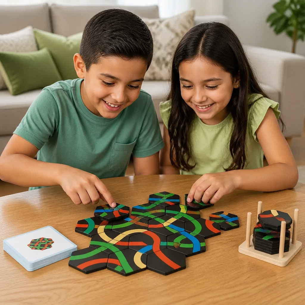 PfadPuzzle – Juego Educativo Familiar para Encontrar el Camino