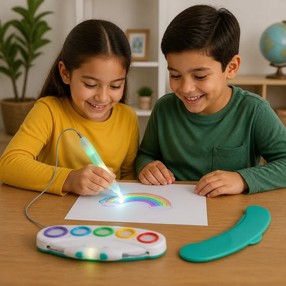 Lápiz Mágico Luminoso para Niños – Dibujo Creativo con Luces y Música