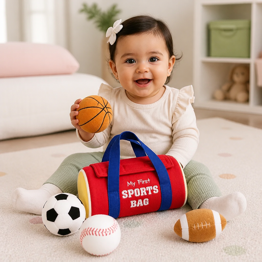 Mi primer set deportivo de peluche – Juguete suave para bebés