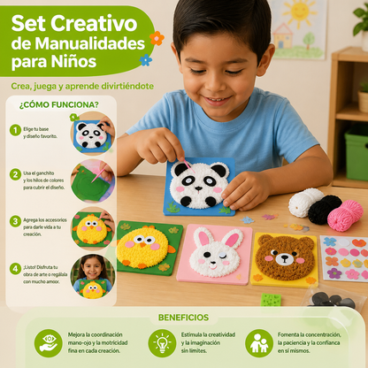 Set Creativo de Manualidades para Niños