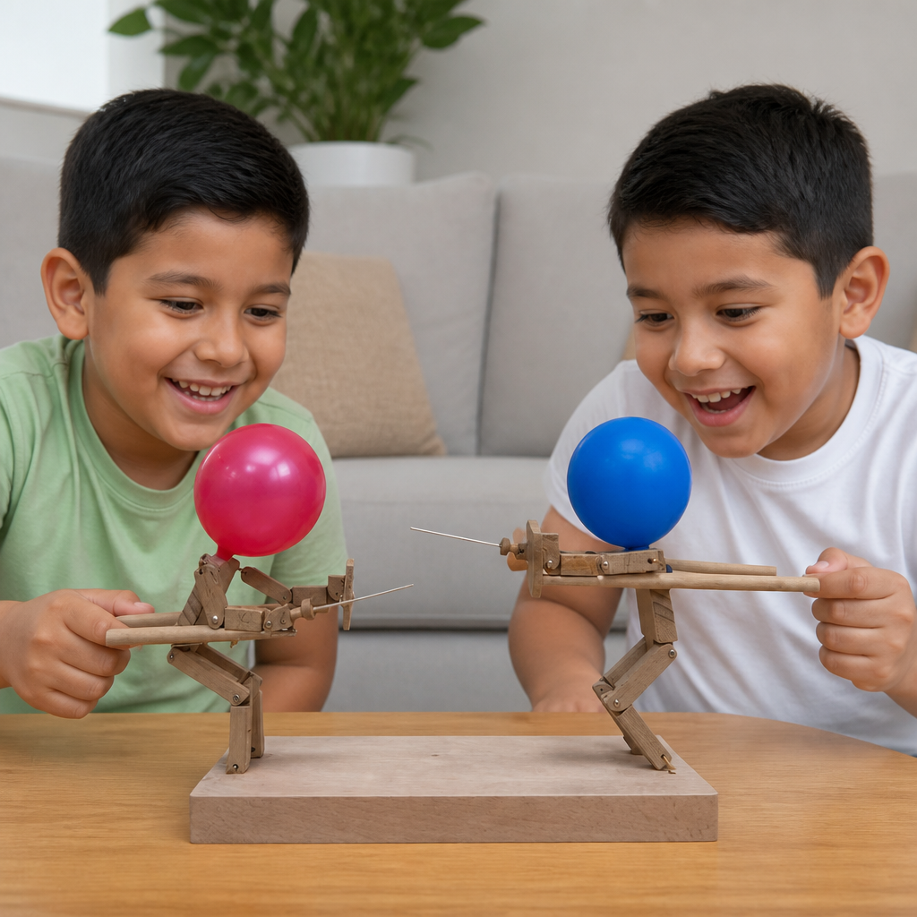 Juego de Esgrima con Globos