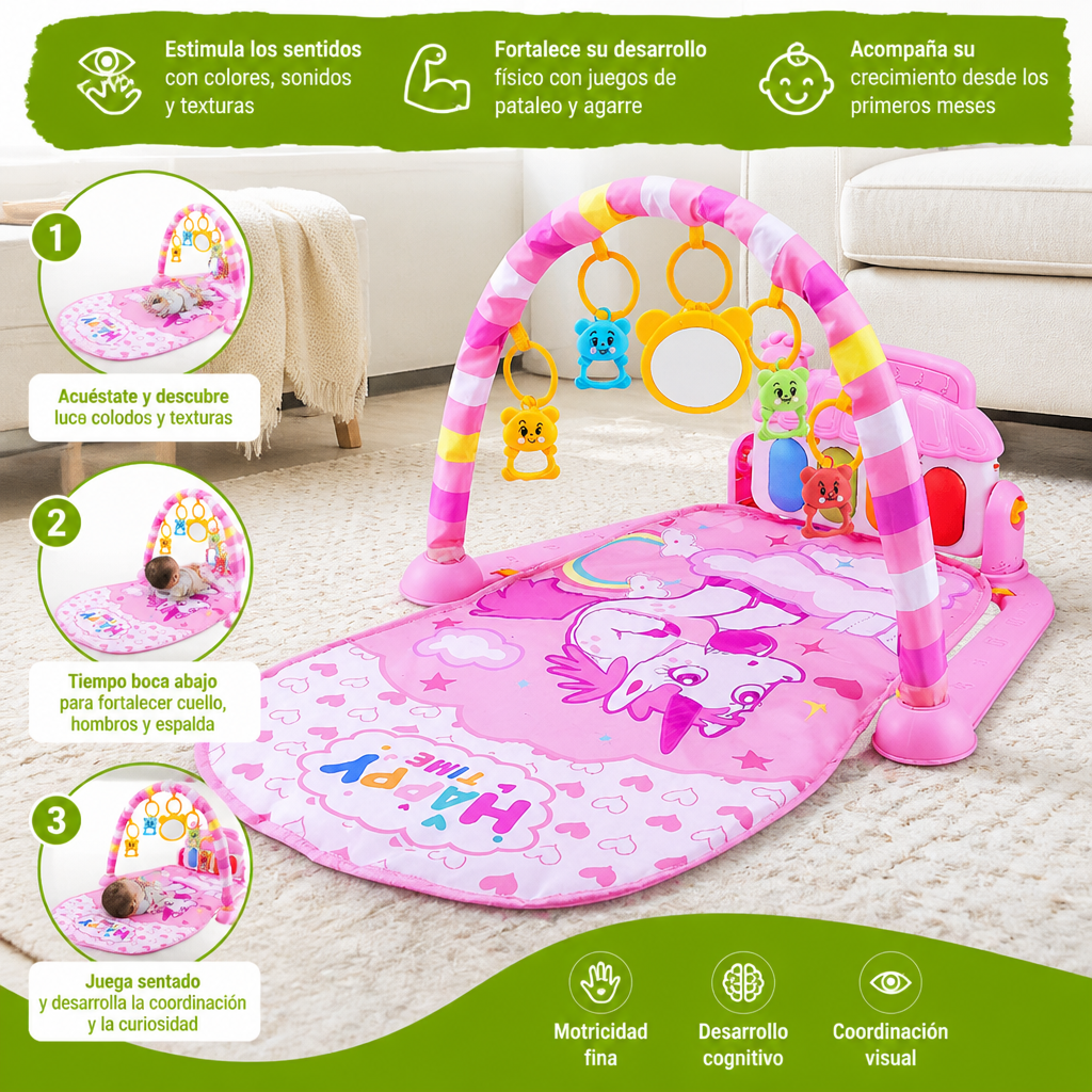 Tapete de juego Kick & Play para bebés