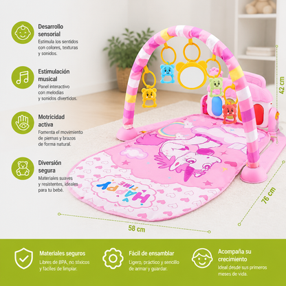 Tapete de juego Kick & Play para bebés