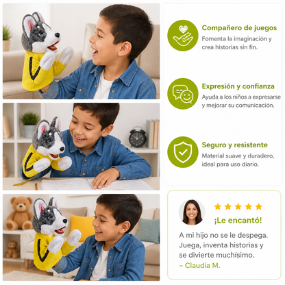 Husky Boxeador – Juguete divertido para niños