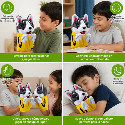 Husky Boxeador – Juguete divertido para niños