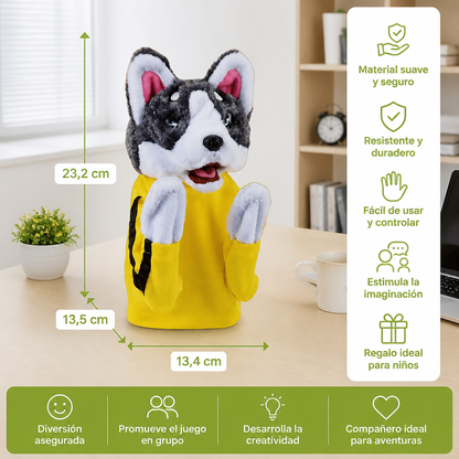 Husky Boxeador – Juguete divertido para niños