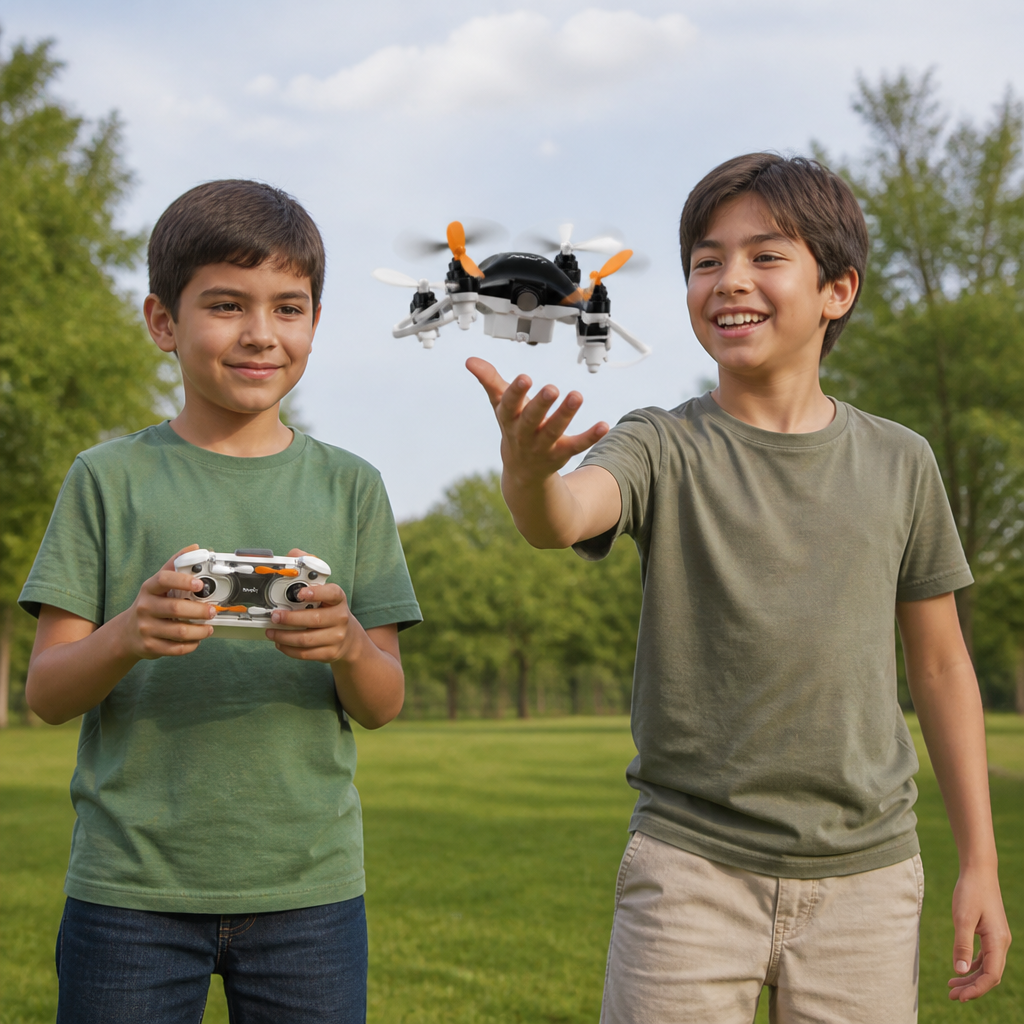Mini Dron – Avión de Acrobacias Teledirigido para Niños