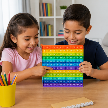 Rainbow Pop Math – Juguete Educativo De Multiplicación Con Efecto Fidget