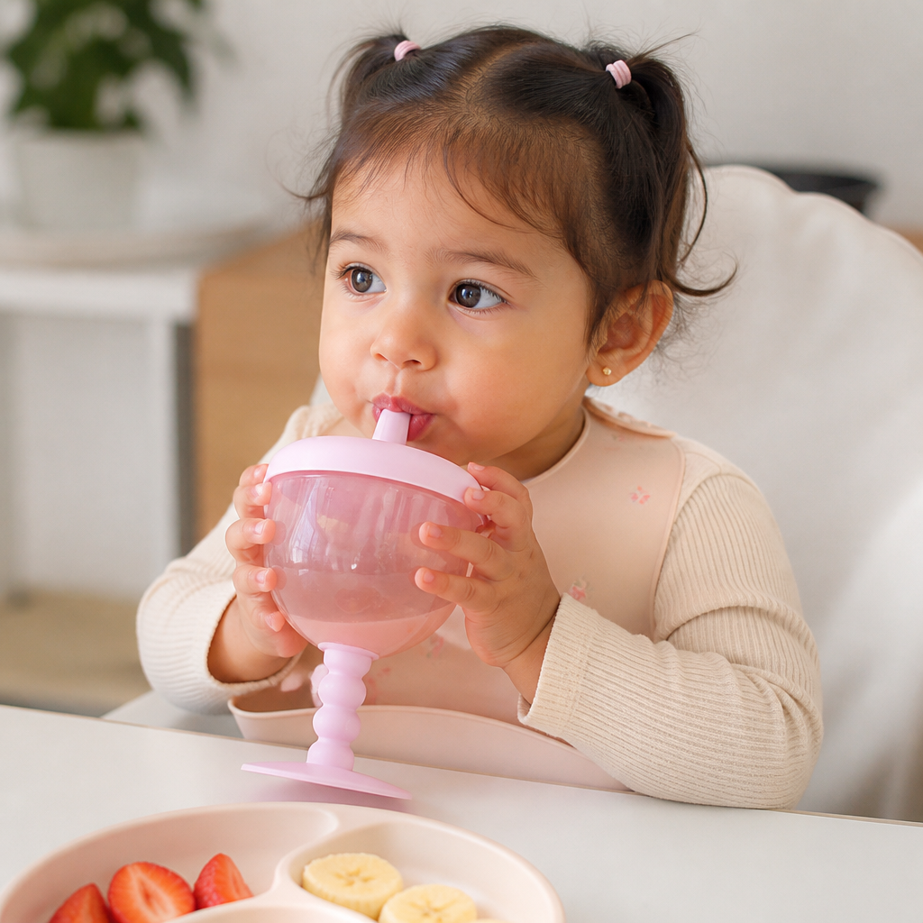 Vaso De Entrenamiento Para Bebés A Prueba De Fugas Con Popote