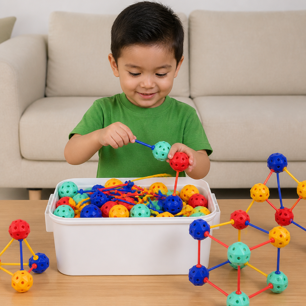 Kit De Construcción STEM 3D – Juguete Educativo Creativo