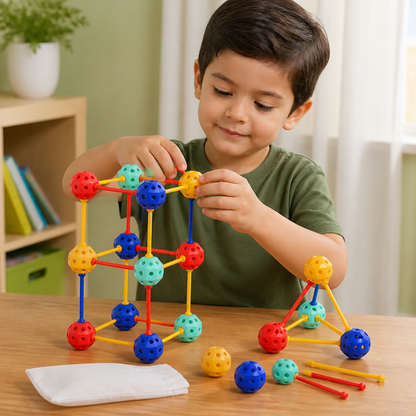 Kit De Construcción STEM 3D – Juguete Educativo Creativo