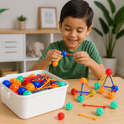 Kit De Construcción STEM 3D – Juguete Educativo Creativo