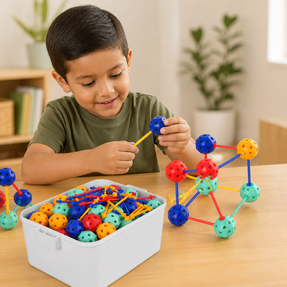 Kit De Construcción STEM 3D – Juguete Educativo Creativo