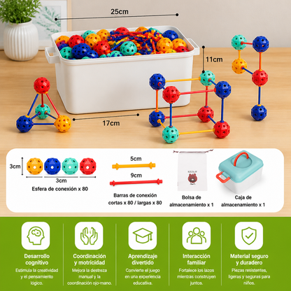 Kit De Construcción STEM 3D – Juguete Educativo Creativo