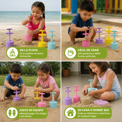 Molde Para Castillo De Arena Panal – Molde De Arena Para Niños