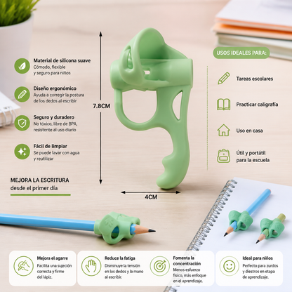 Guías Ergonómicas De Silicona Para Lápices
