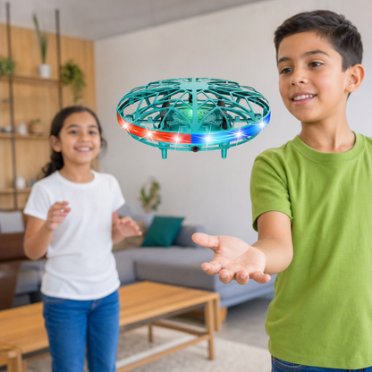 Dron OVNI Volador LED Controlado Por Movimiento