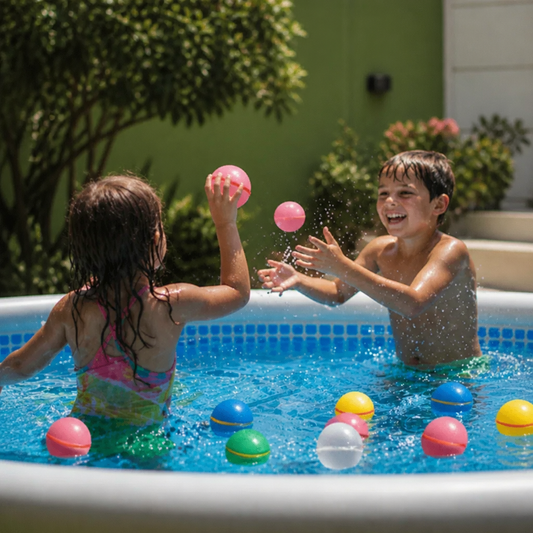 Globos de Agua Reutilizables – Autocierre y de Silicón