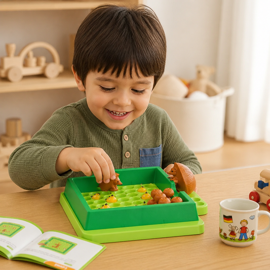 Erizo Inteligente - Rompecabezas Educativo De Aprendizaje Para Niños