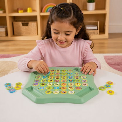 Juego De Memoria Con Monedas De Animales Para Toda La Familia