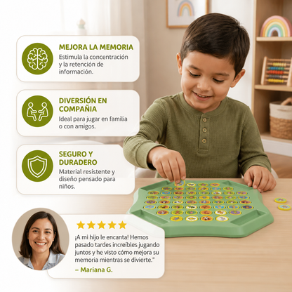 Juego De Memoria Con Monedas De Animales Para Toda La Familia
