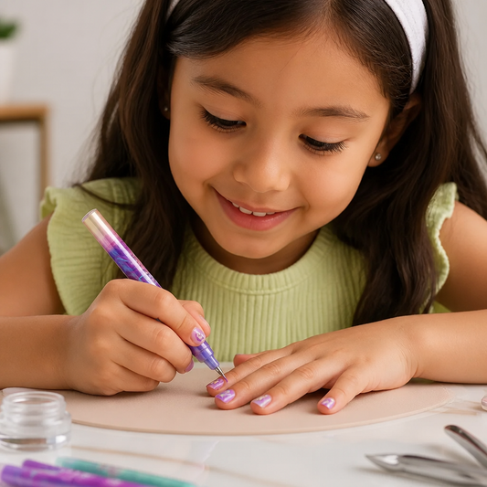 Set De Marcadores Para Nail Art Con Punta De Precisión – Rotuladores Acrílicos Para Diseños De Uñas Detallados