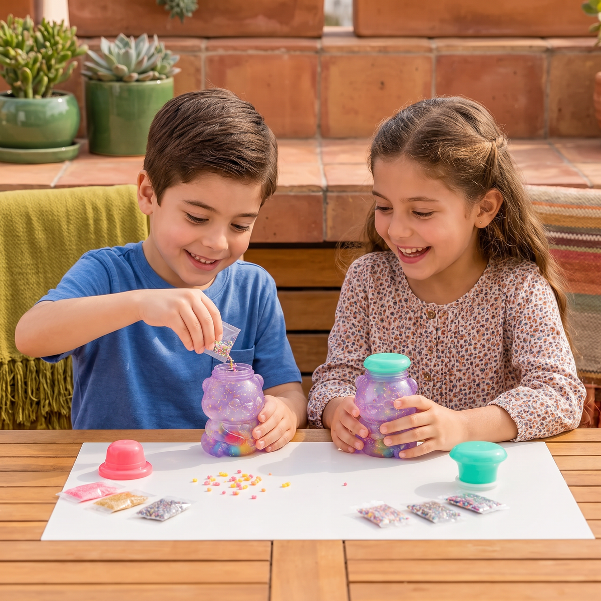 Set de manualidades DIY para crear Squishys creativos como alivio del estrés