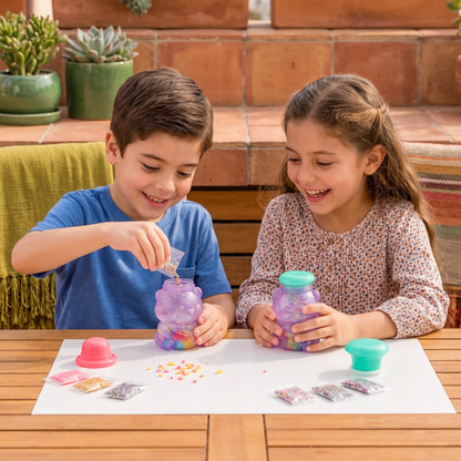 Set de manualidades DIY para crear Squishys creativos como alivio del estrés