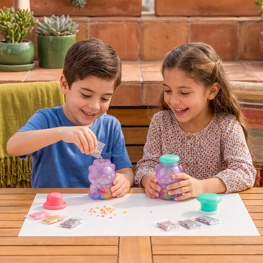 Set de manualidades DIY para crear Squishys creativos como alivio del estrés
