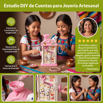 Estudio DIY de cuentas para crear joyería artesanal