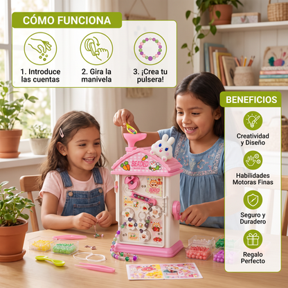 Estudio DIY de cuentas para crear joyería artesanal