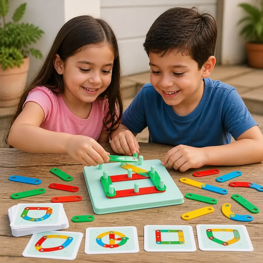 Set educativo con letras y números magnéticos
