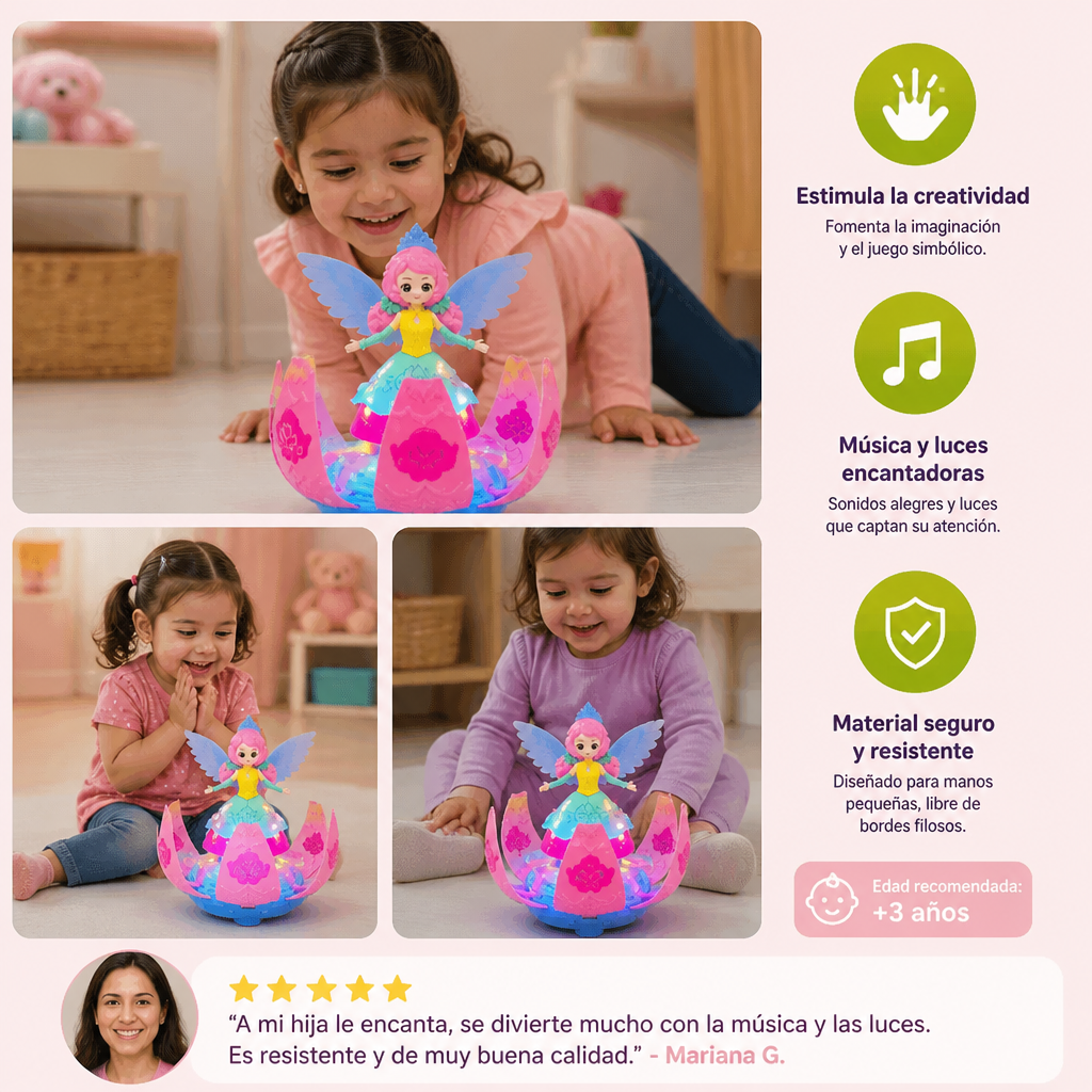 Muñeca Mágica de Princesa Bailarina