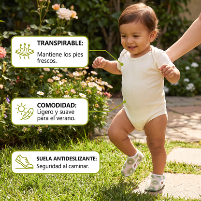 Zapatos De Verano Para Bebé De Material Transpirable Con Diseño De Frutas