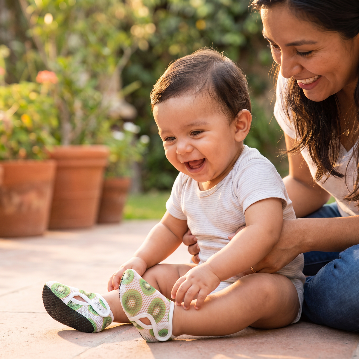 Zapatos De Verano Para Bebé De Material Transpirable Con Diseño De Frutas