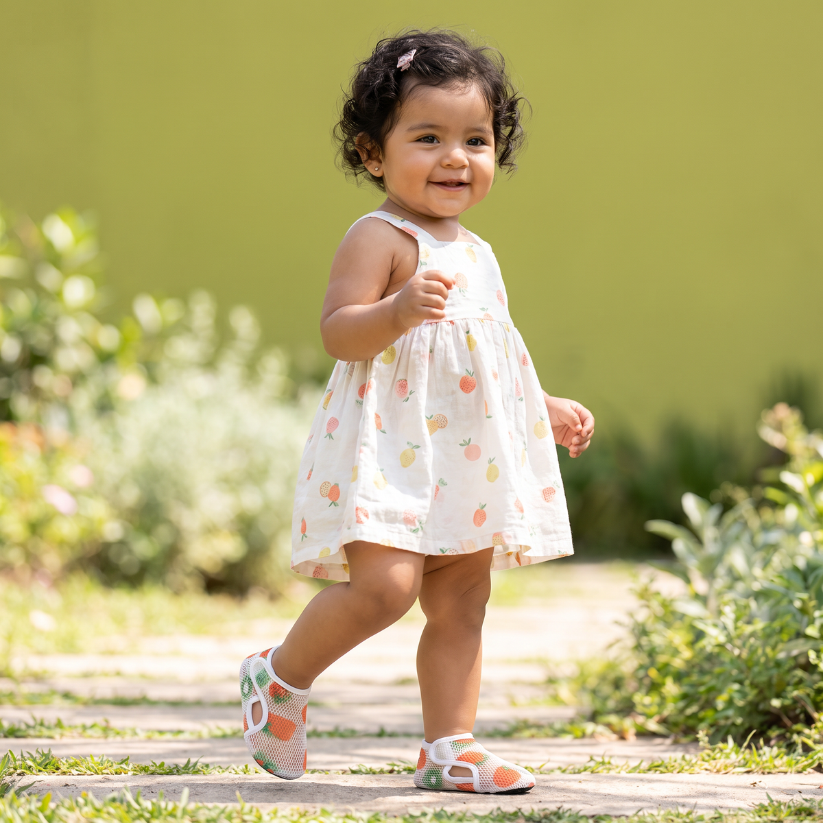 Zapatos De Verano Para Bebé De Material Transpirable Con Diseño De Frutas