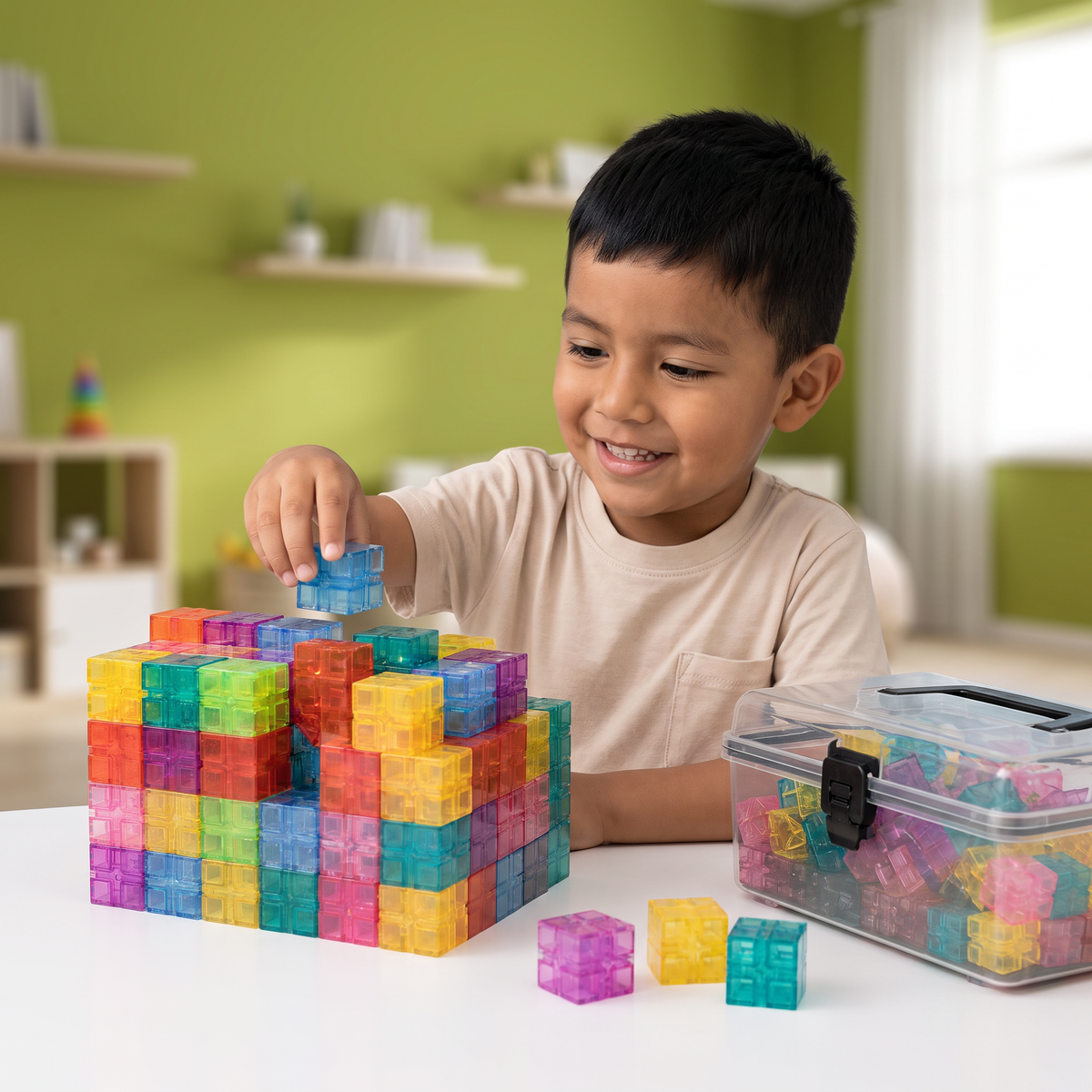 Kit de Cubos Montessori para Niños