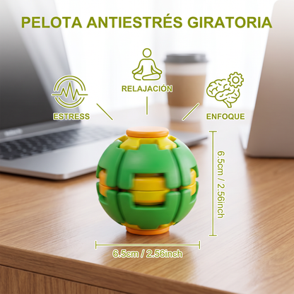 Pelota Antiestrés Giratoria para Relajación