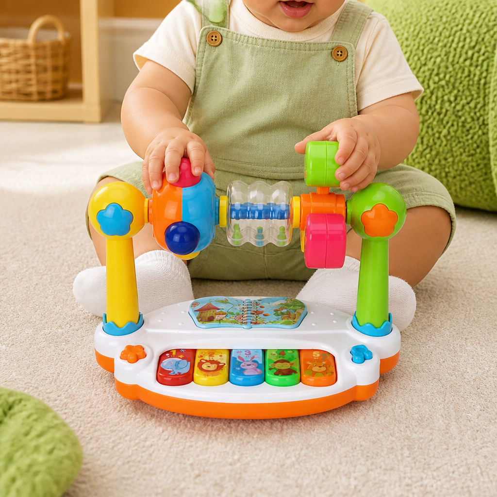 Juguete Musical Educativo 5 en 1 para Bebés
