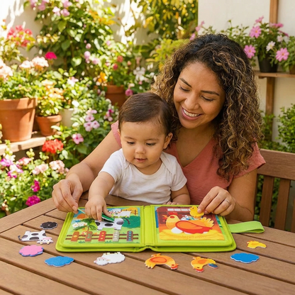 Libro Educativo Montessori de Historias de la Granja
