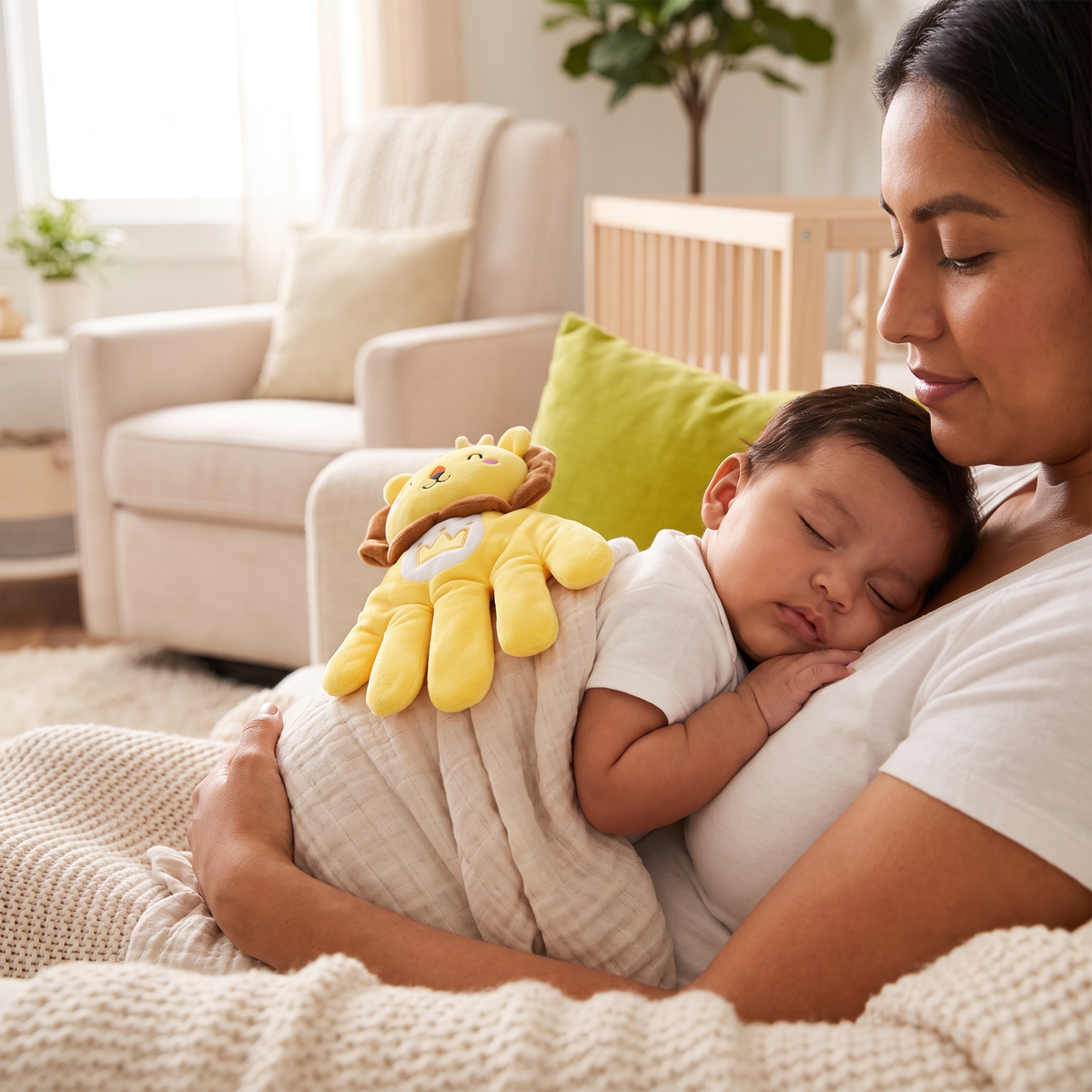 Peluche Calmante con Golpecitos para Bebés