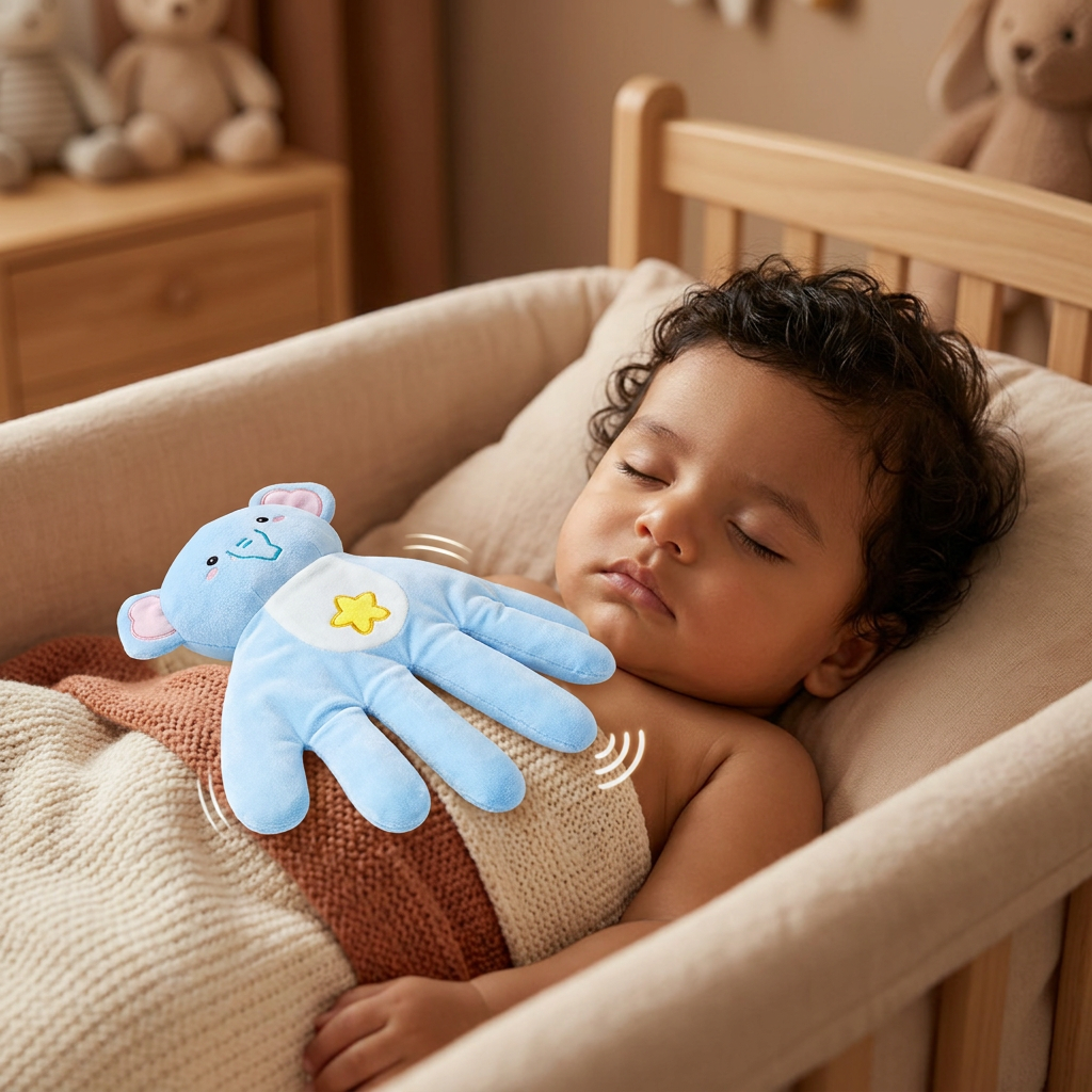 Peluche Calmante con Golpecitos para Bebés