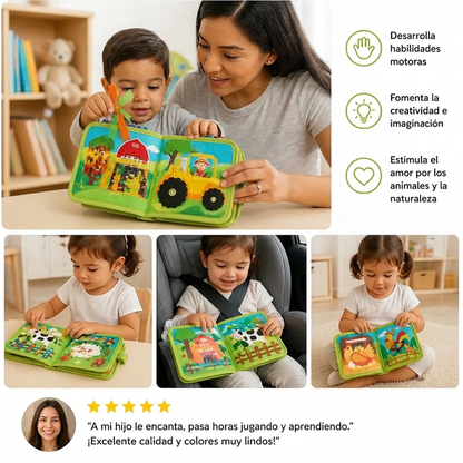 Libro Educativo Montessori de Historias de la Granja