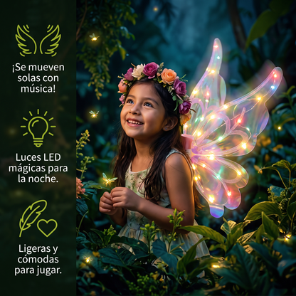 Alas mágicas de ensueño de hada