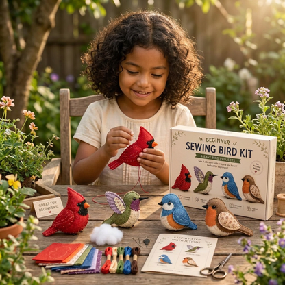 Kit de Costura DIY de Peluche – Cose Tu Propia Figura Adorable