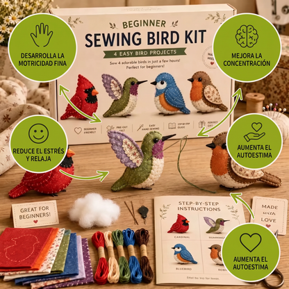 Kit de Costura DIY de Peluche – Cose Tu Propia Figura Adorable